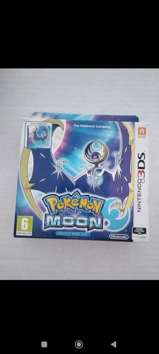 Jogo Pokémon Moon Fan edition para Nintendo 3DS - novo e Selado