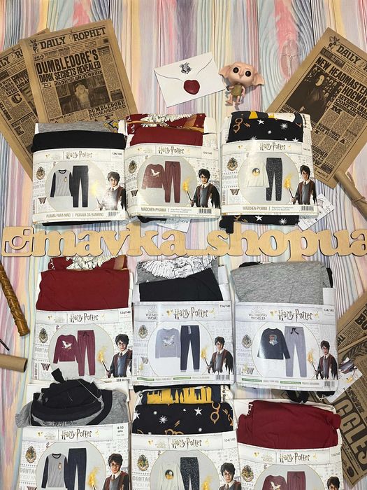 Піжами Гаррі Поттер для дітей і підлітків