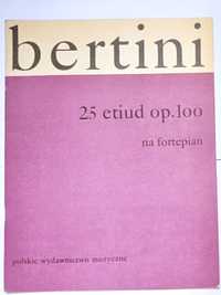 Bertini 25 etiud op. 100 na fortepian