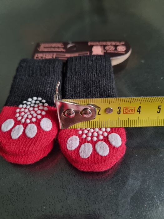 Шкарпетки НОВІ для собак малих порід цуценят котів розмір S носки