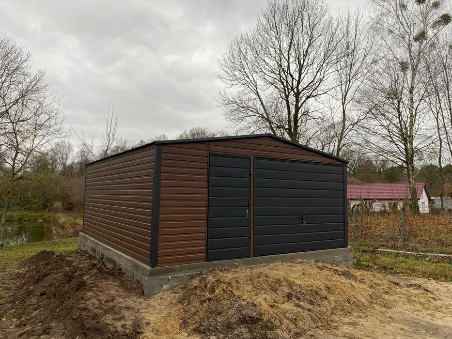 Garaże Blaszane Domki Ogrodowe Wiaty Śmietnikowe