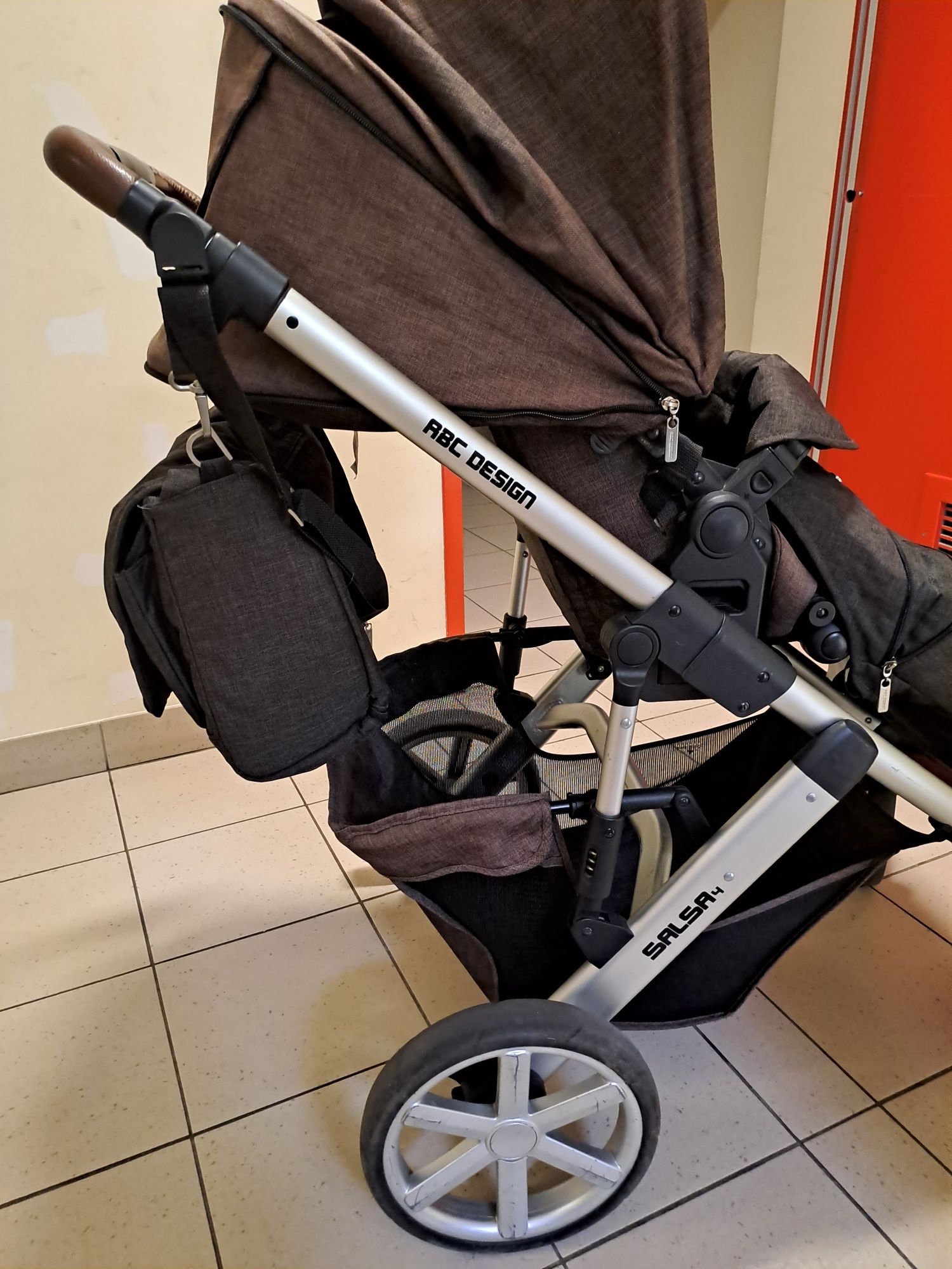 Wózek niemiecki ABC design Salsa 4, lepszy niż cybex