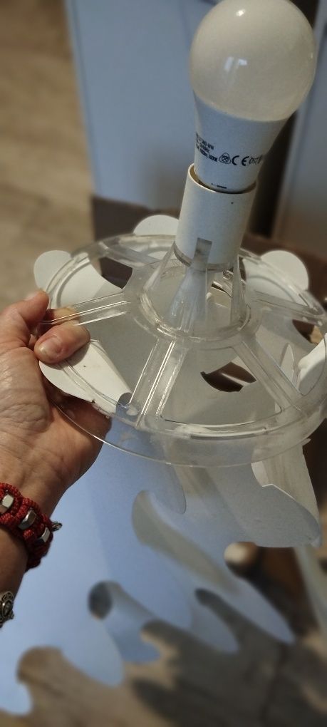 Lampa biała Ikea