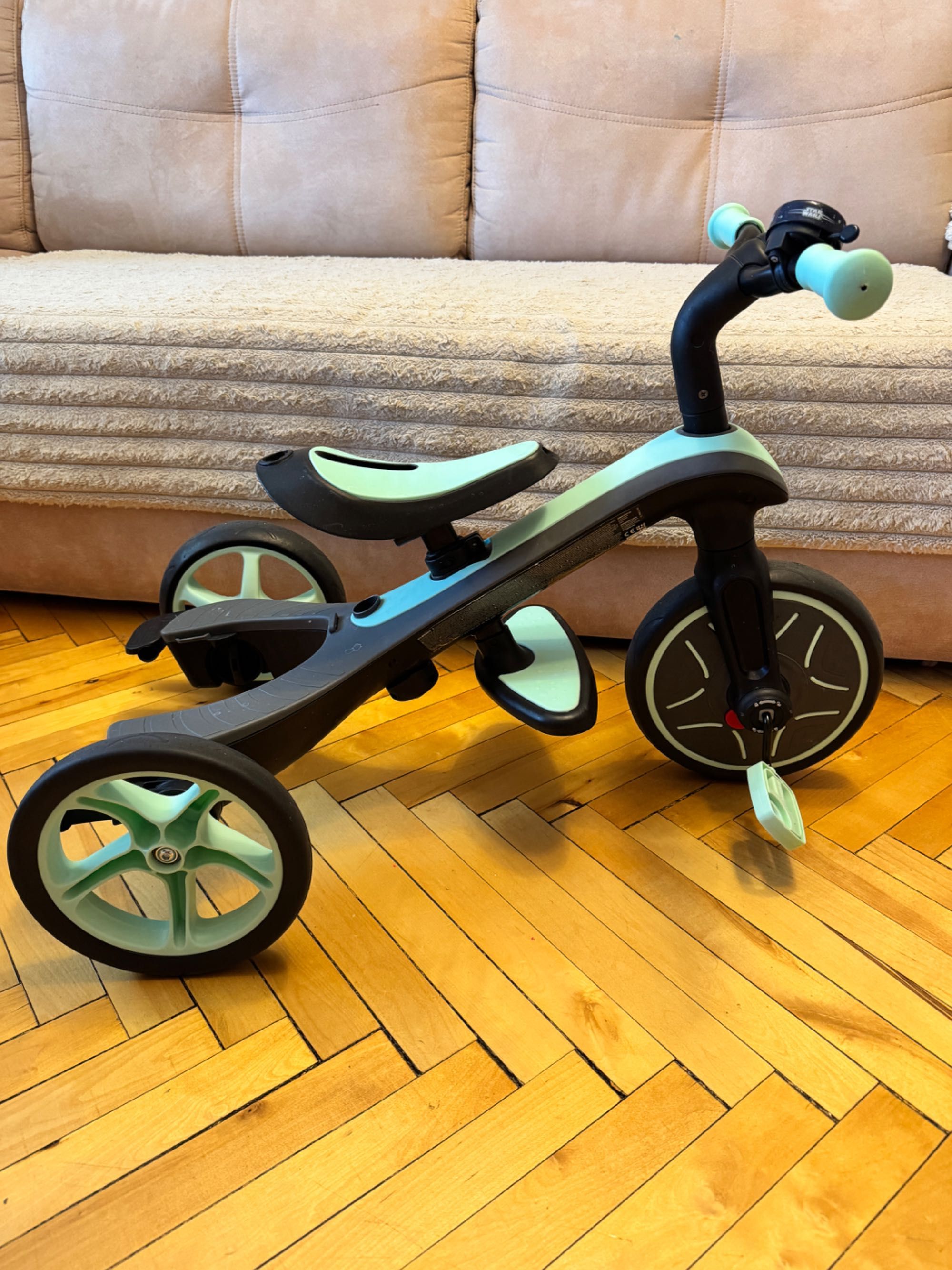 Дитячий велосипед 4 в 1 Globber Explorer Trike від 10 міс до 5 р