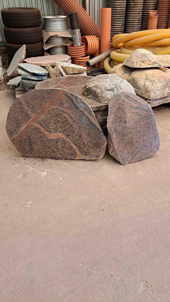 Kamień polny cięty na plastry
