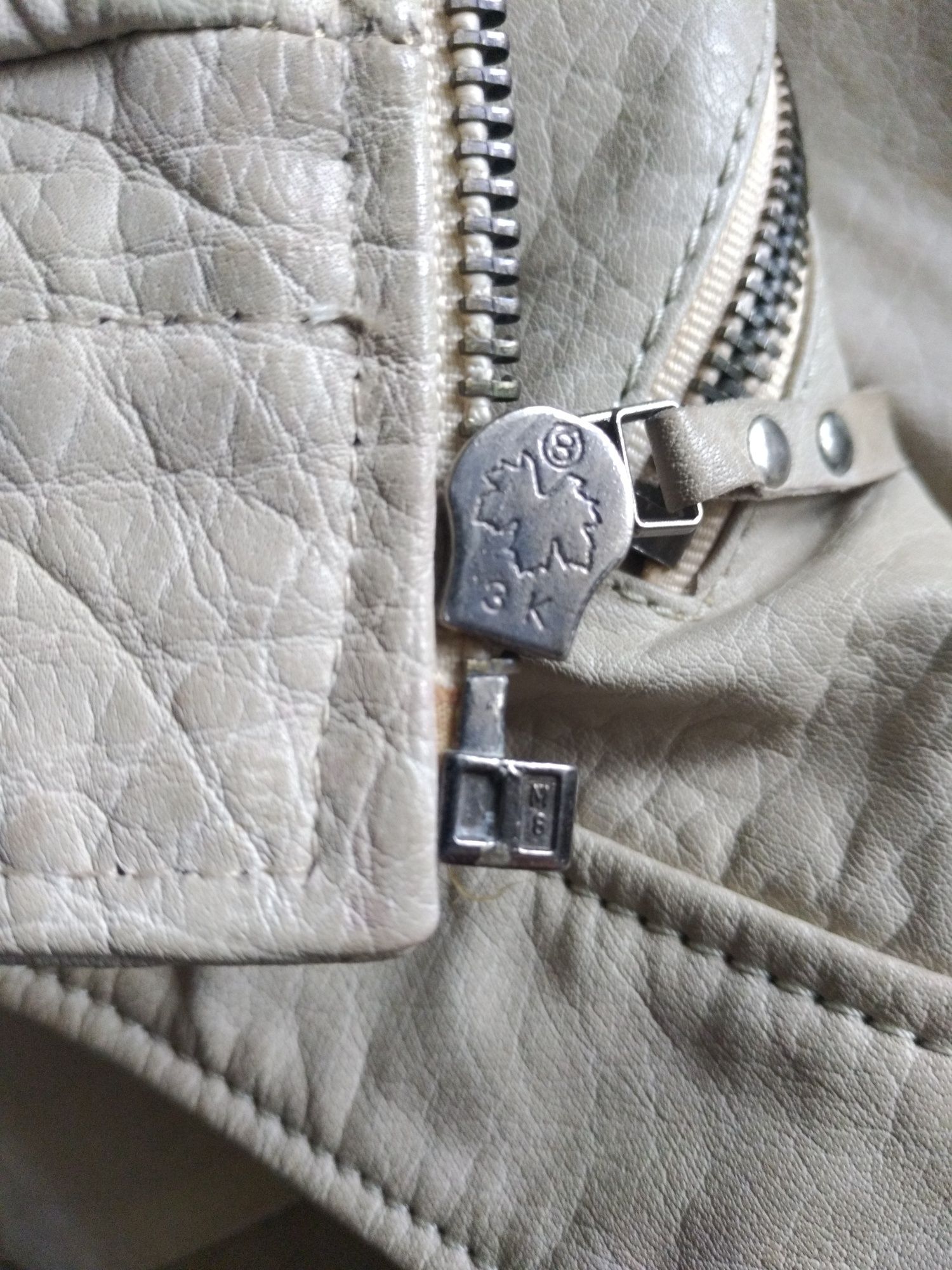 Куртка мужская кожаная River Island