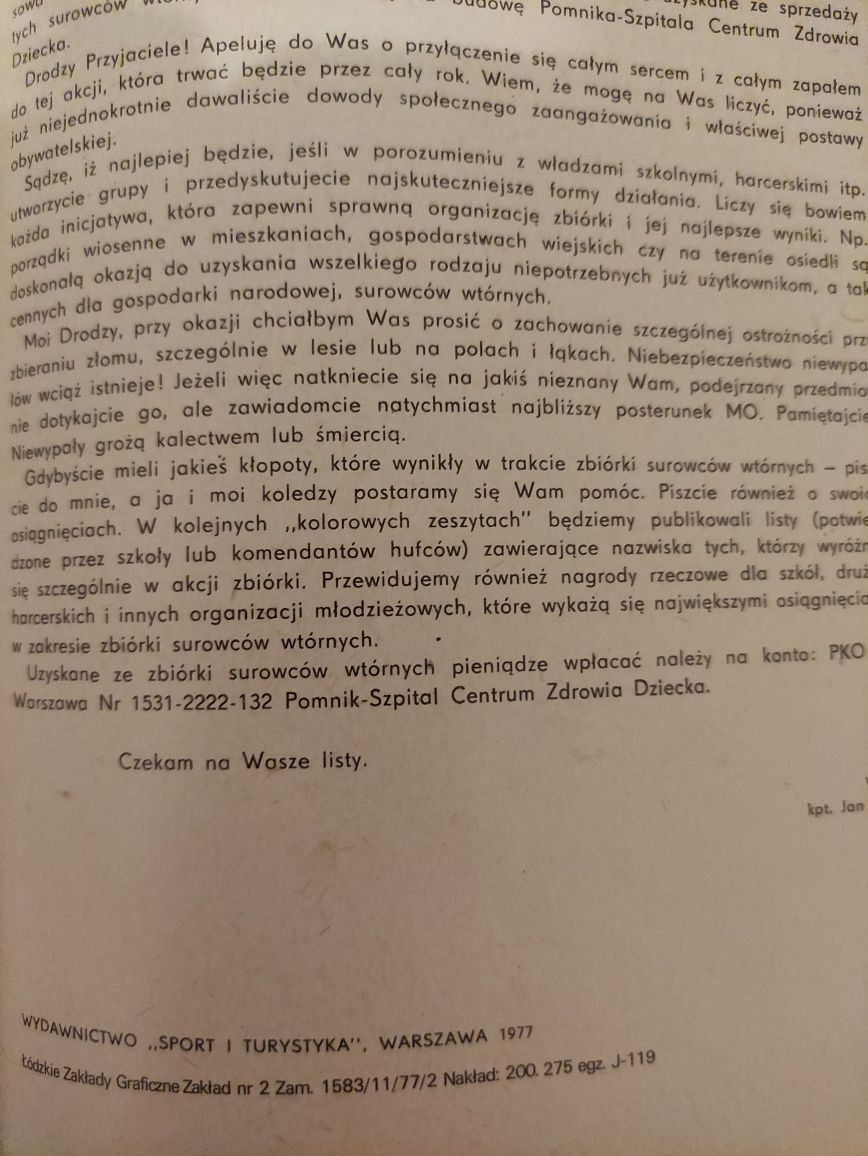 Kapitan Żbik Komiks 1977 rok wydania