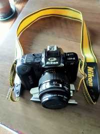 Nikon F 401 com lente 35-70mm