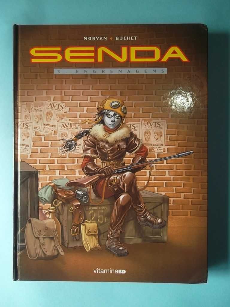 SENDA - Coleção completa 5 volumes - Ed. Vitamina BD