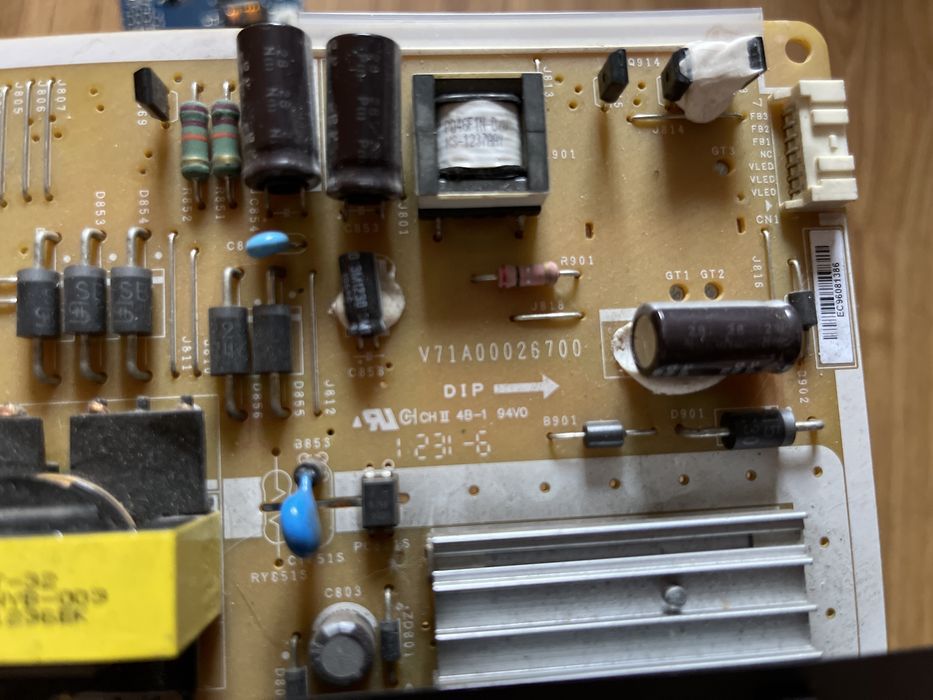 Детали телевизора LG samsung V71A00026700 VIT68001.95 rev:0