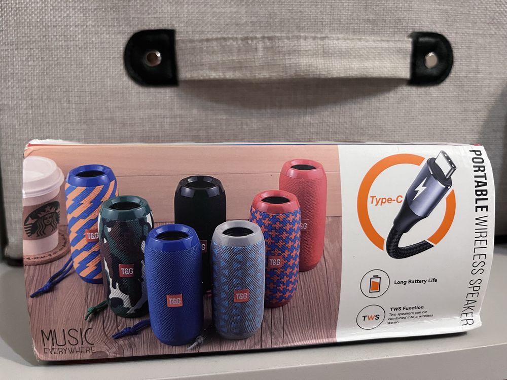 Портативна bluetooth колонка TG-117