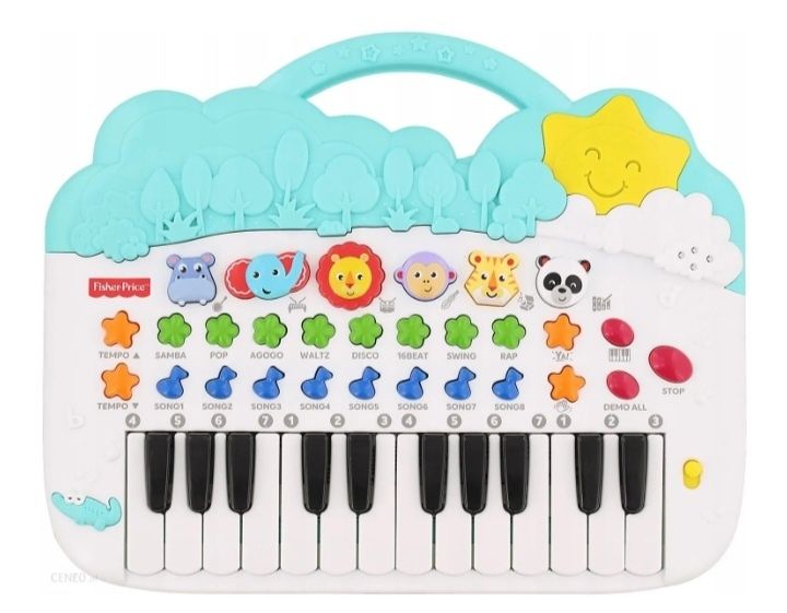 Fisher-Price Pianinko Interaktywne Ze Zwierzątkami 22278