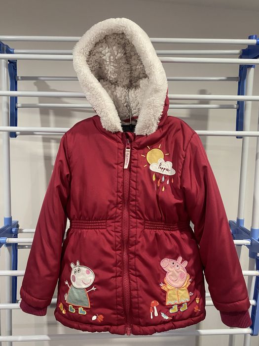 Kurtka zimowa Peppa Pig 110-116 cm.
