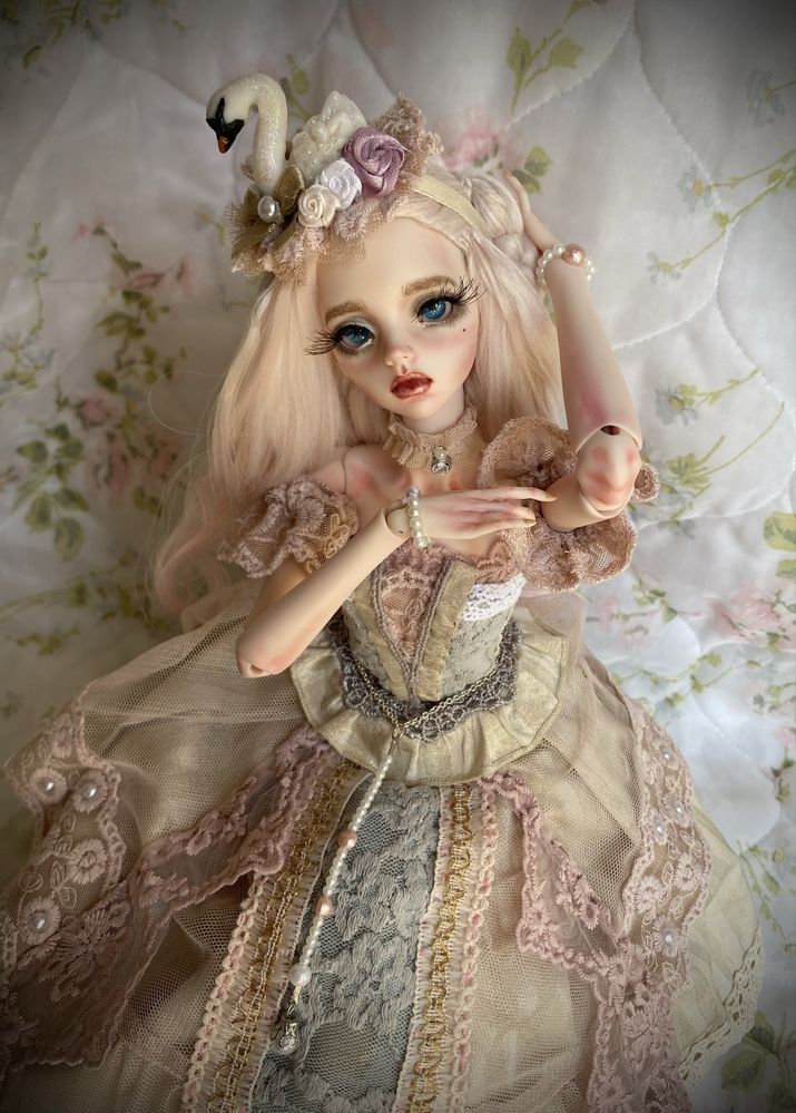 Lalka BJD 1/4 recast custom Ooak Odet