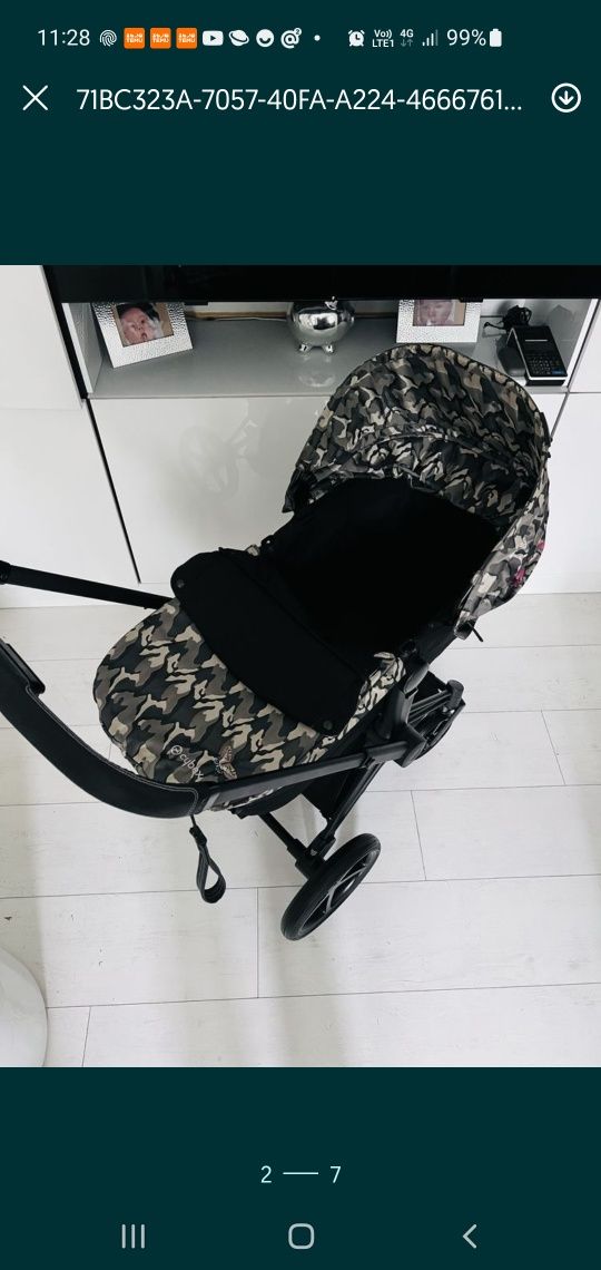 Wozek 2w1 cybex priam butterfly