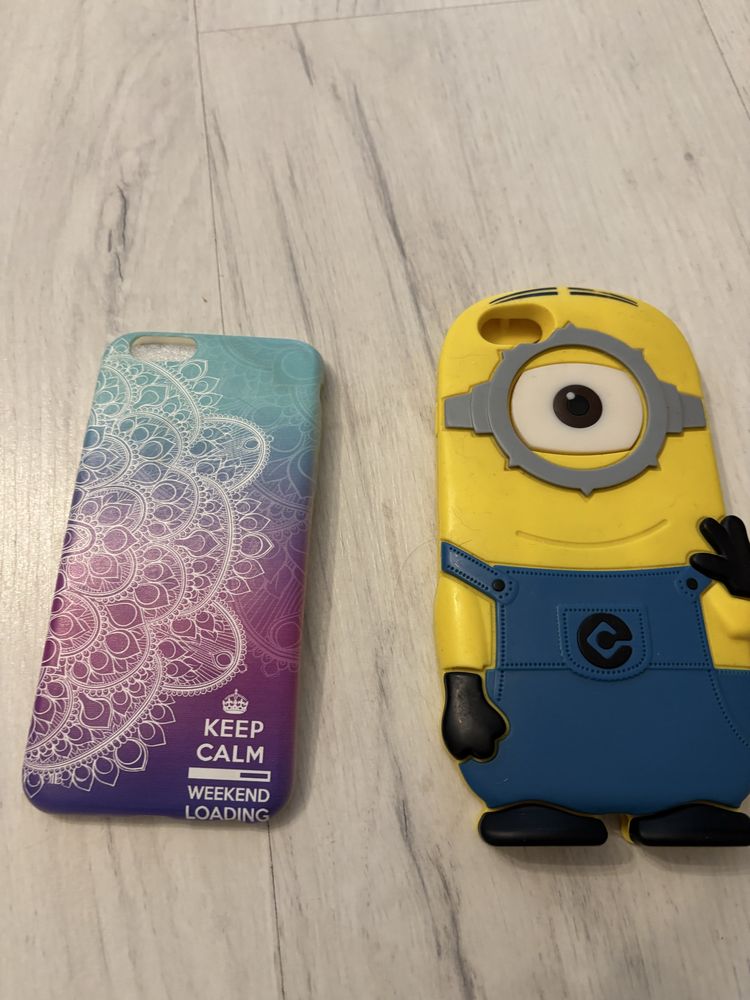 3x Etui case na apple iphone 6s/8s myszka miki minionki boho