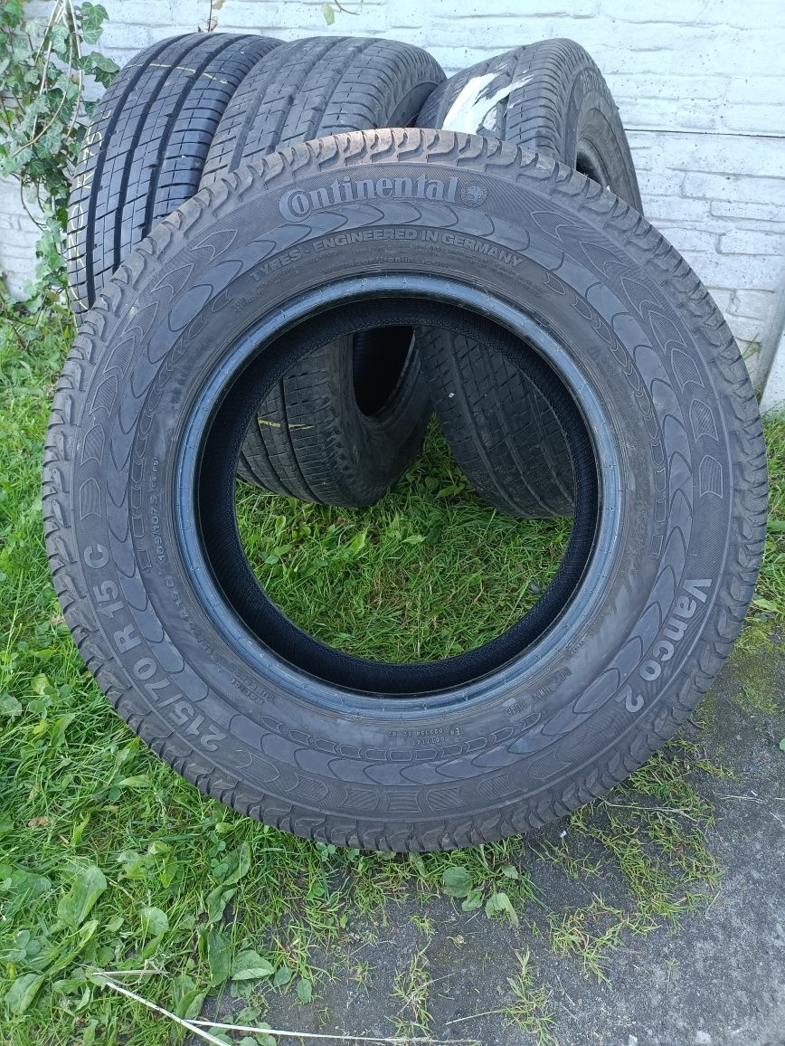Opony samochodowe Continental Vanco 2 215/70 R15 C