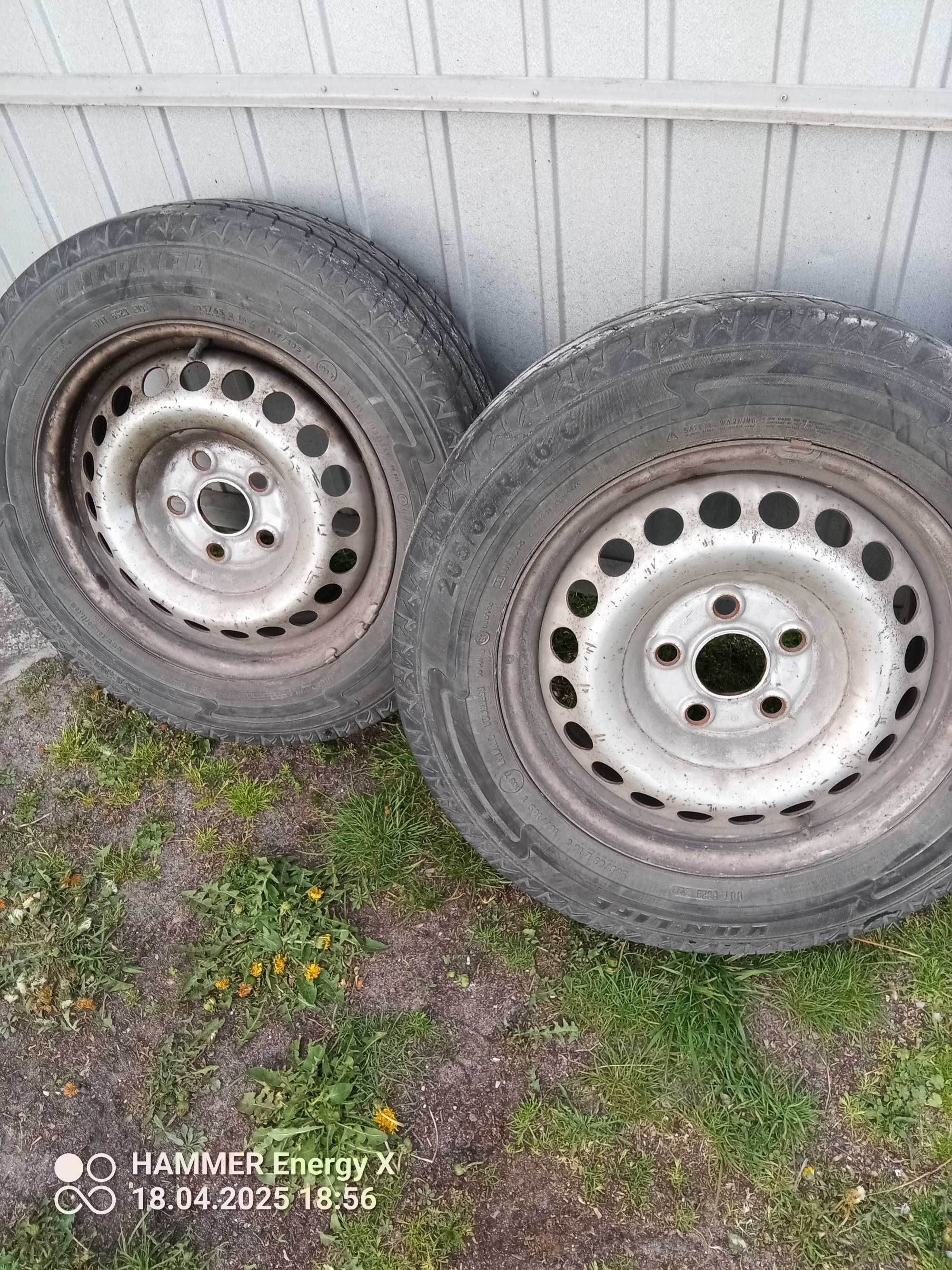 Koła letnie VW T5 205/65R16C 2 szt