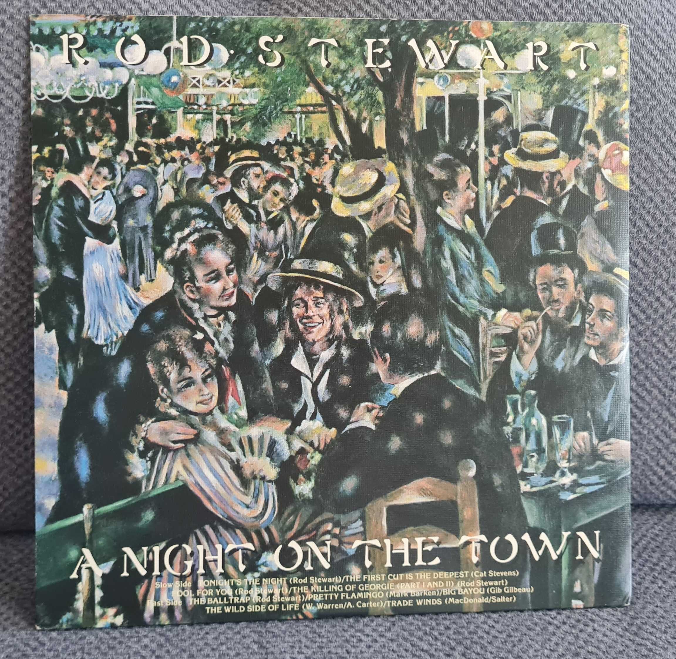 Rod Stewart – A Night On The Town - EX - JAPAN