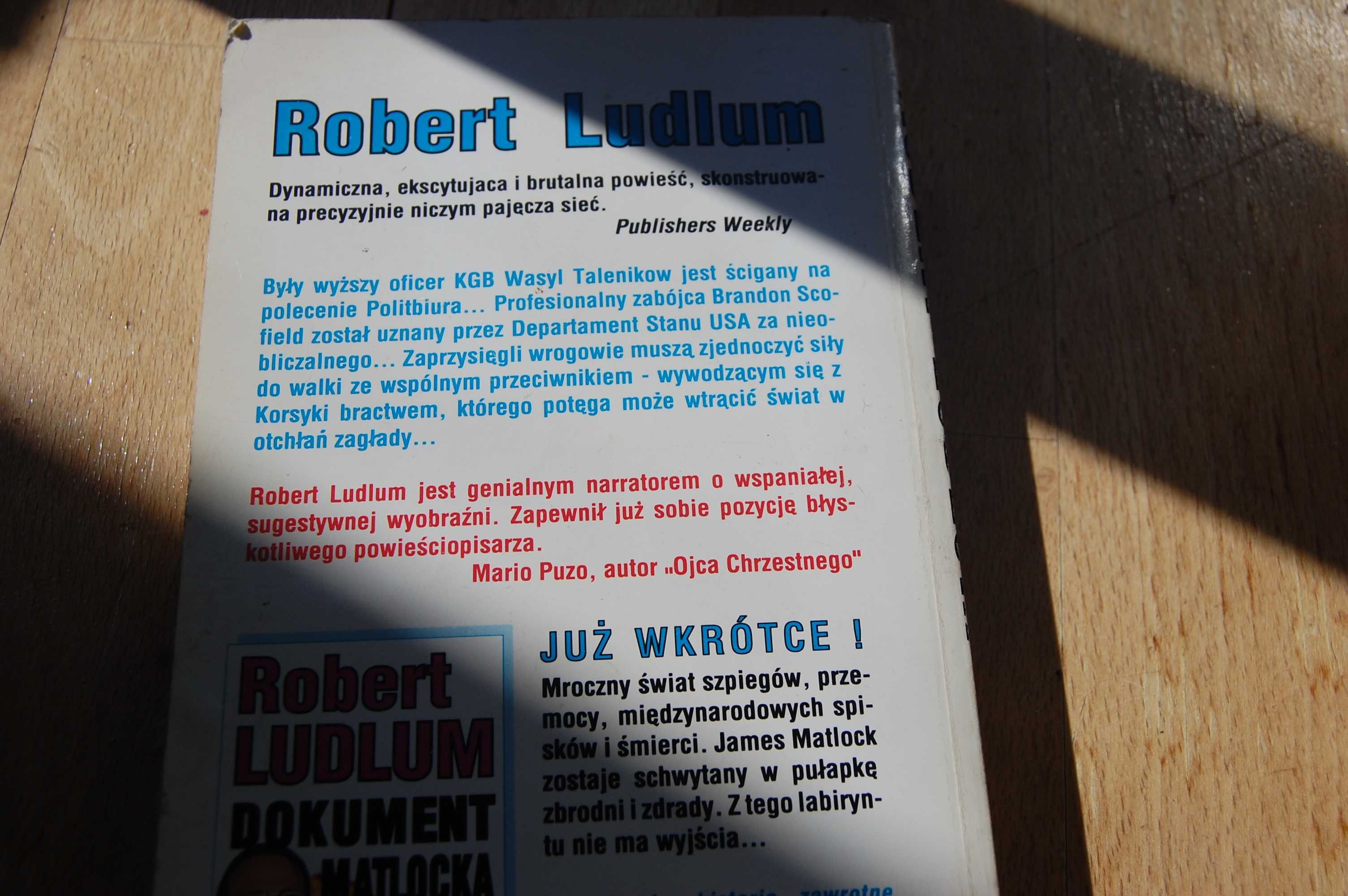 Robert LUDLUM Testament Mataresea