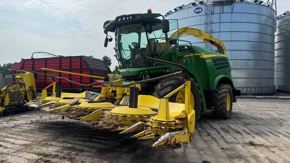 John Deere 475 Plus  Kamper, kemper, przystawka do kiszonki