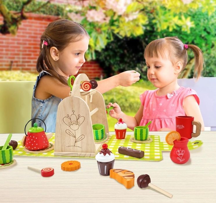 Набір  Монтессорі  19 предметів Чайна церемонія