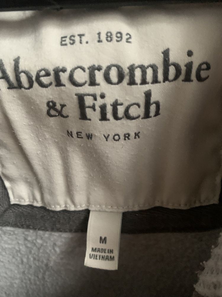 Abercrombie bluza szara roz.M