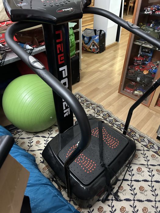 Plataforma de fitness oscilante e vibrante