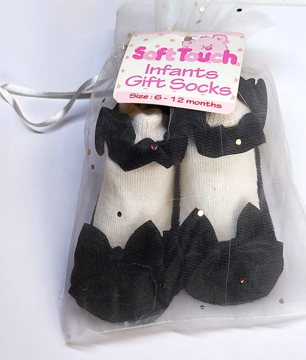 Skarpetki z kokardką dla niemowlaka