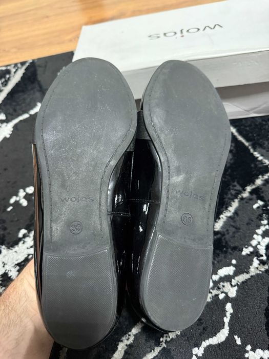 Buty Wojas Lordsy 38, skóra lakierowana