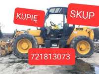 Skup koparko ladowarka teleskopowa jcb manitou kramer 312 Bobcat