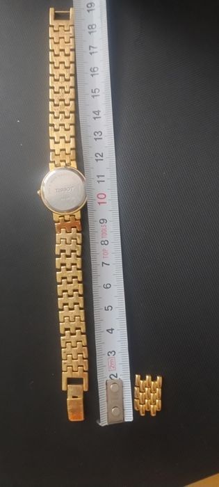 Zegarek pozłacany, Tissot damski