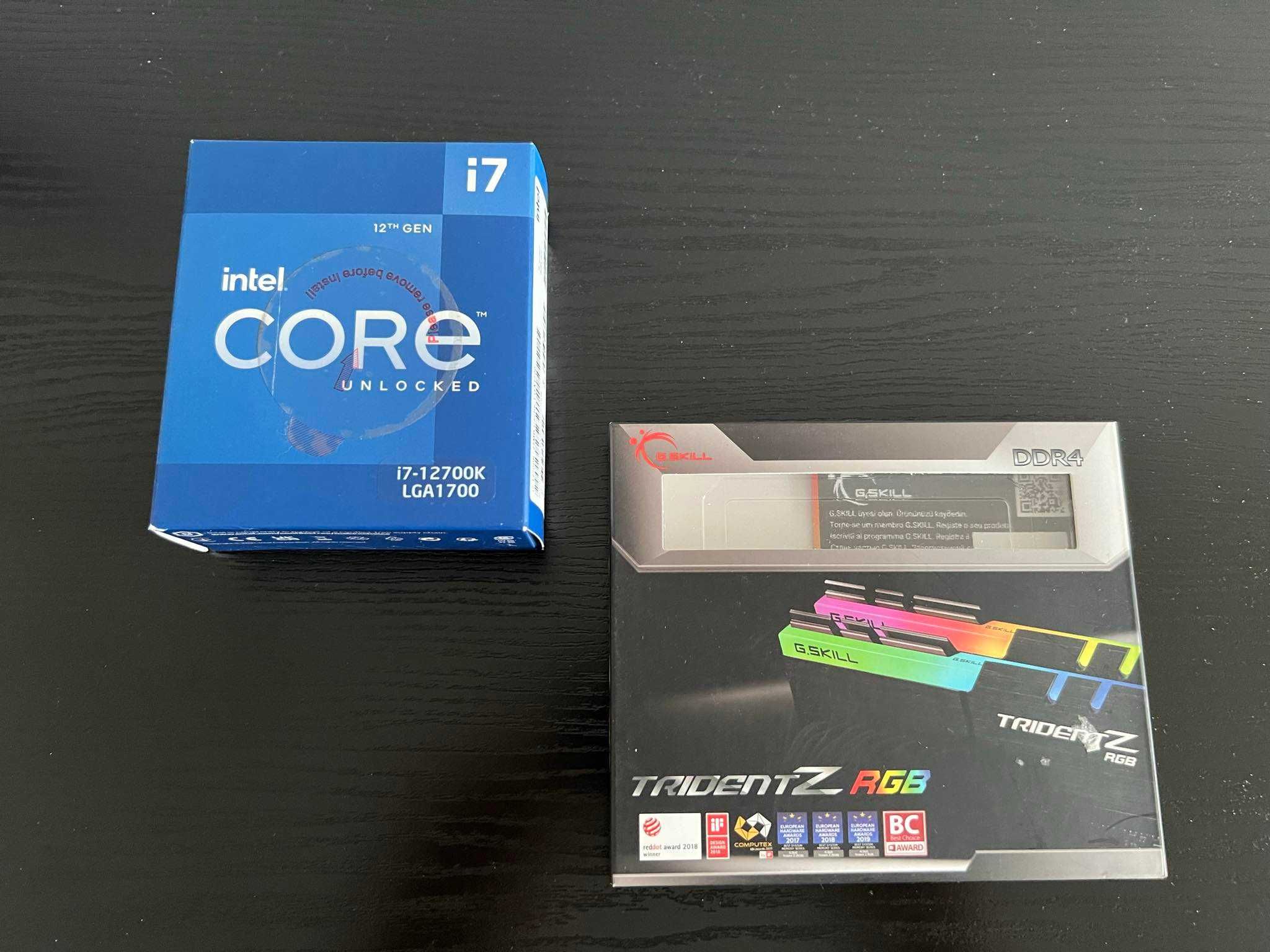 Procesor i7 12700k, 32GB DDR4, Z690 GIGABYTE GAMING X DDR4