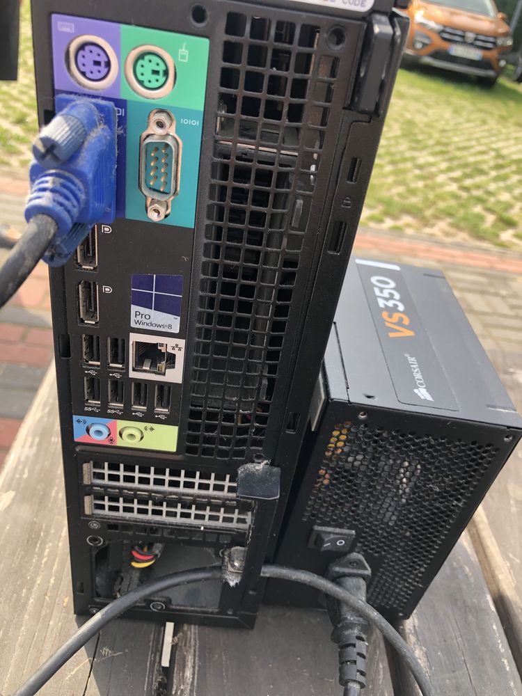 Komputer Dell Optiplex 7010 Core i5 zasilacz Corsair VS350 brak dysku