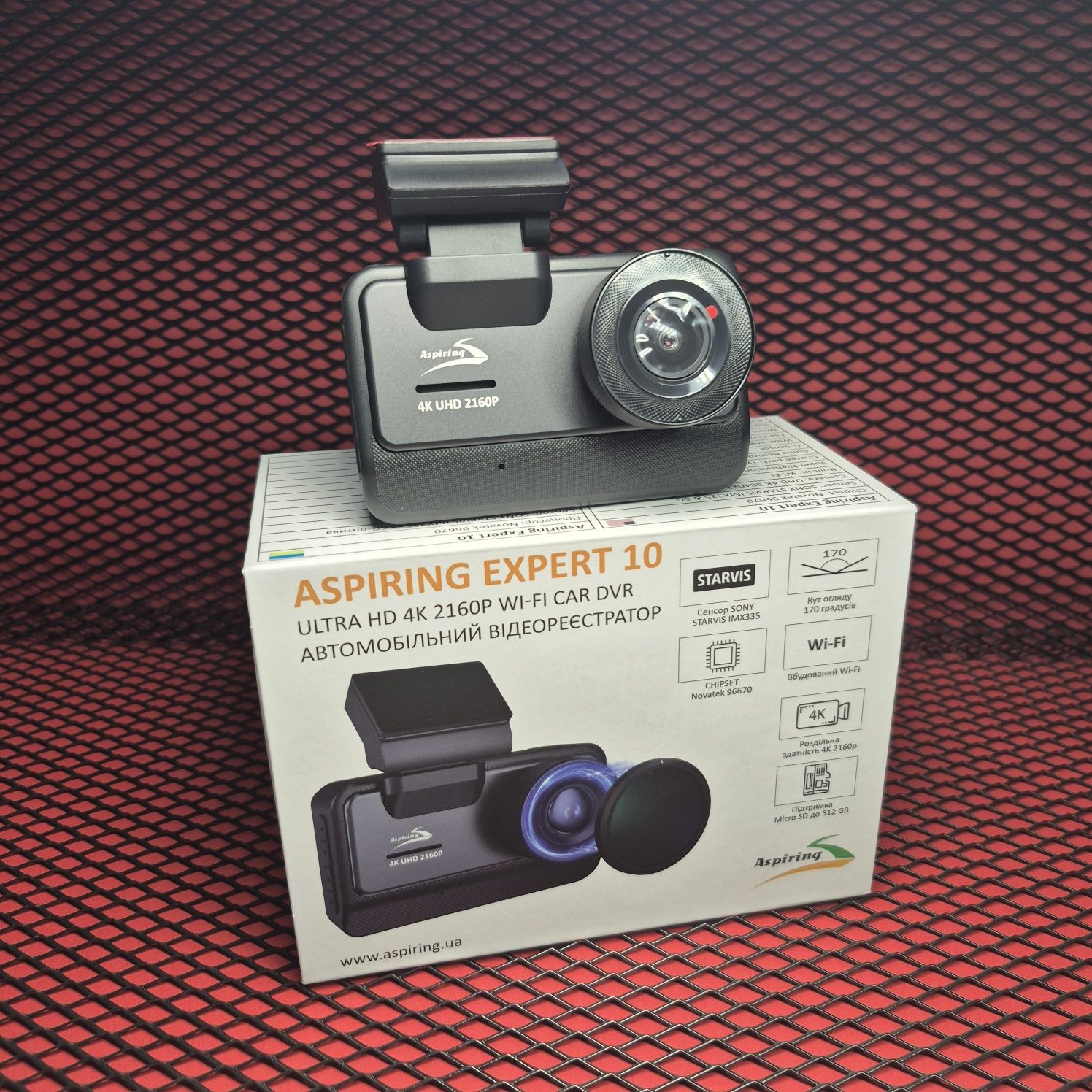 Відеореєстратор Aspiring Expert 10 CPL Wifi 4k