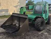 Ładowarka Merlo, 1992 r., napęd 4x4, silnik Perkins, widły, łyżka