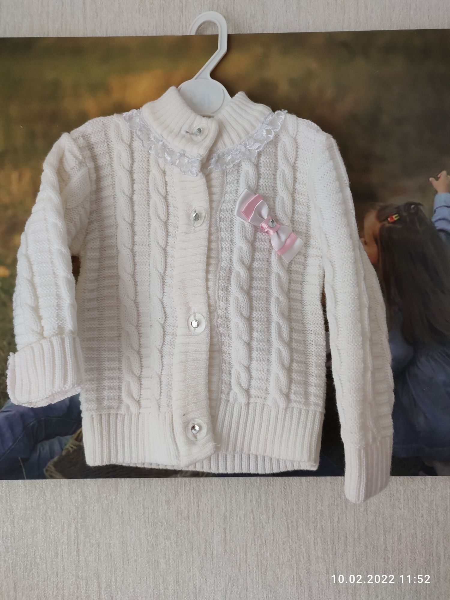 Сведрики/свитер Next/светрв'язаний на дівчинку на 1 рік/ кардиган