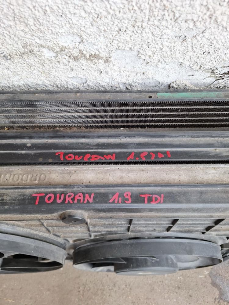 Wentylatory Touran I Chłodnica wody komplet Chłodnice Touran I