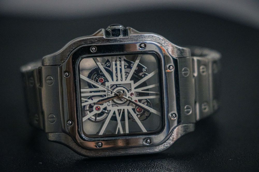 Relógio Cartier Santos Skeleton