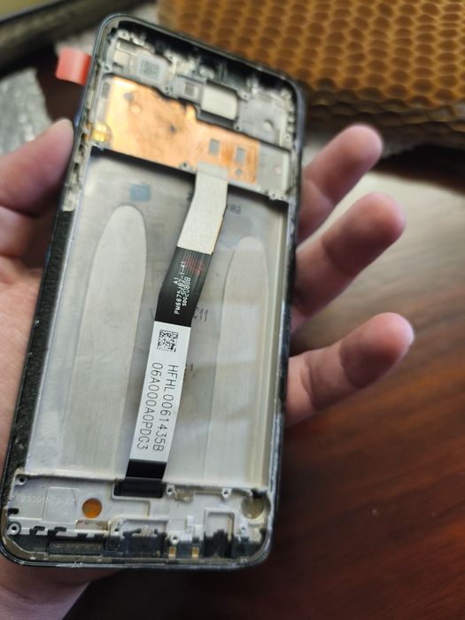 Display Xiaomi redmi note 9 pro com moldura