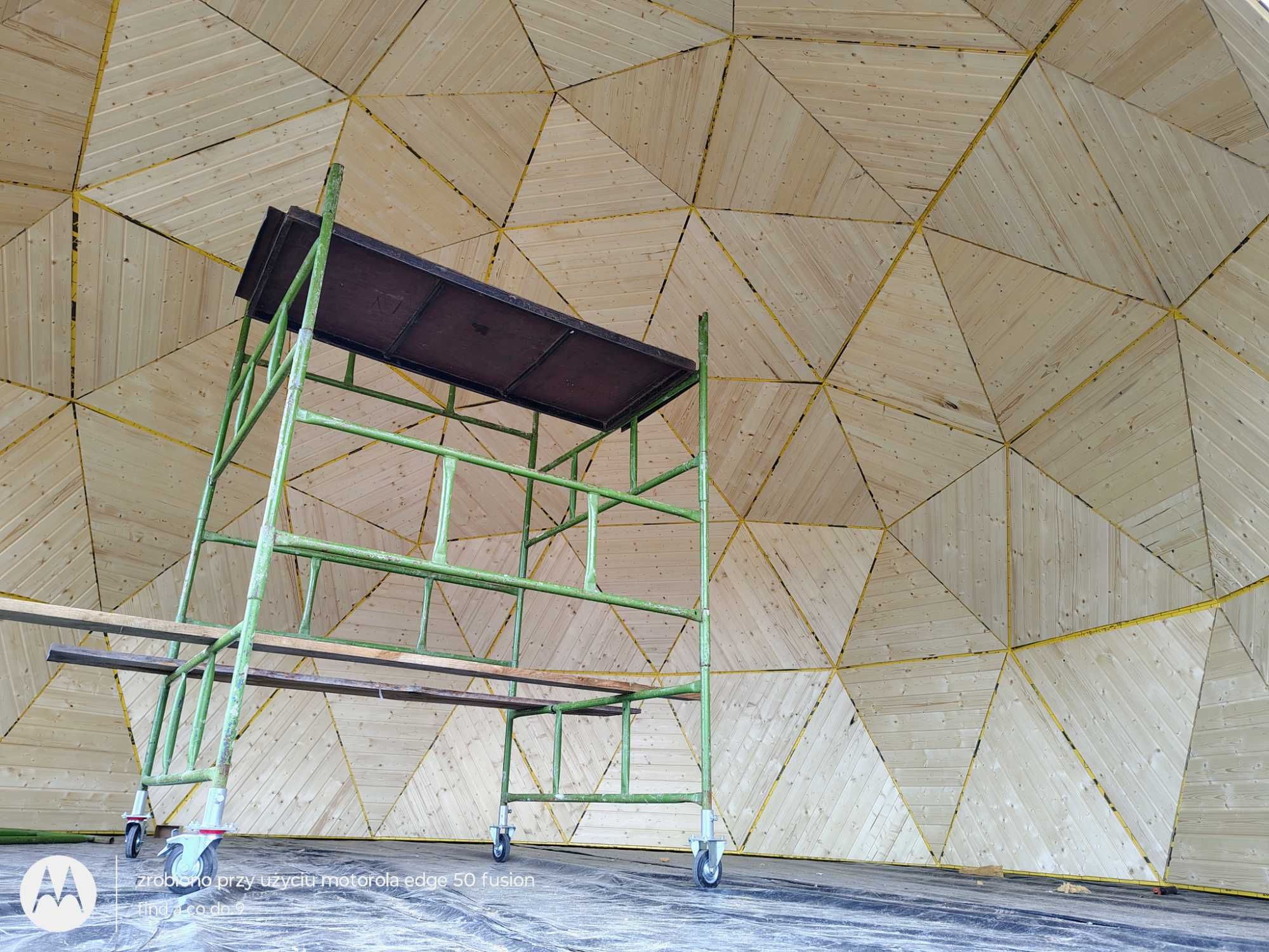 Kopuła, glamping, domek letniskowy-całoroczny