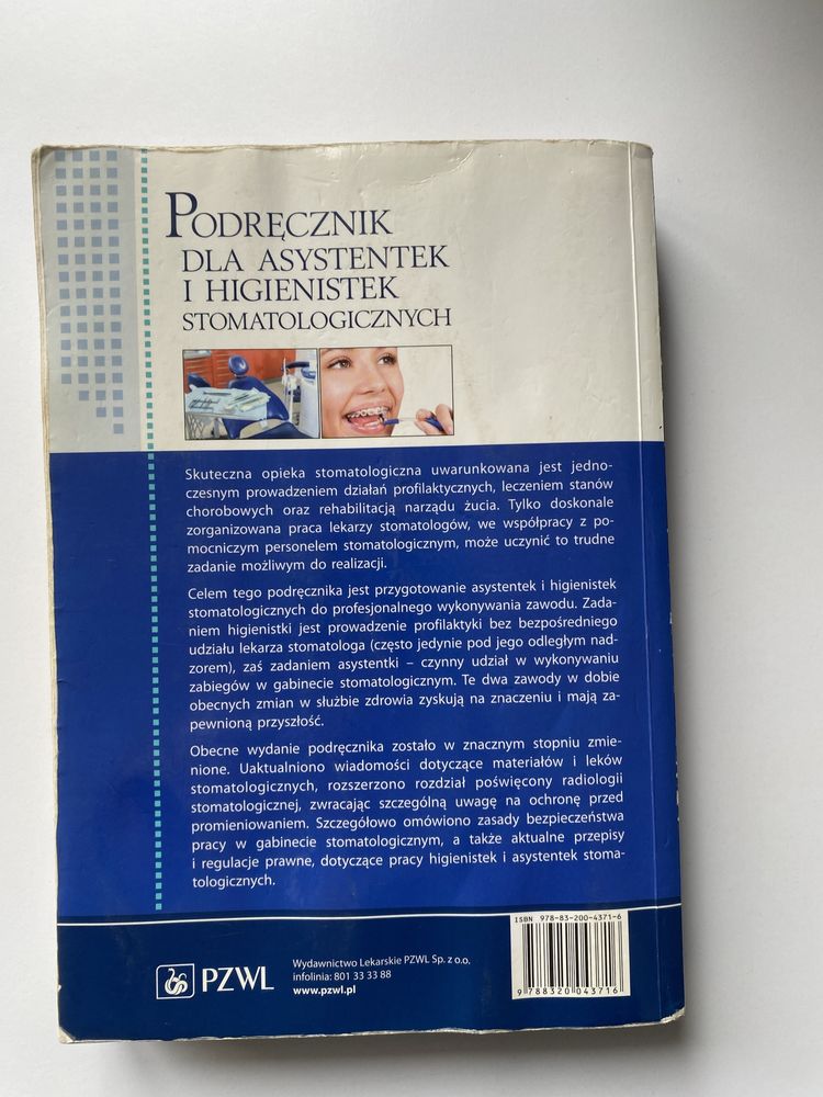 Podręcznik dla asystentek i higienistek stomatologicznych Z. Jańczuk