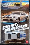 Hot Wheels Silver Series F&F NISSAN GT-R R34
