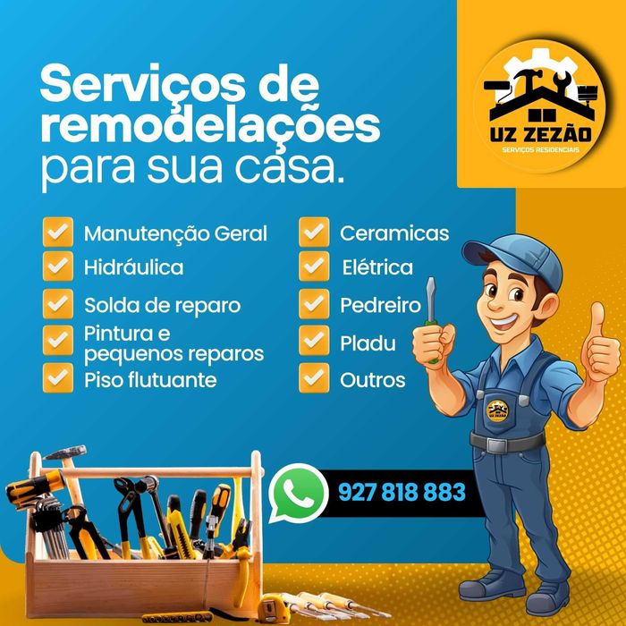 Transforme sua Casa com Remodelações, Pintura, cozinha, Telhado. Geral