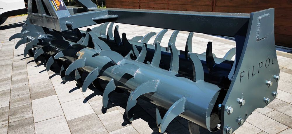 Wał mulczujący kolczast podwójny do grubera agregatu głębosza