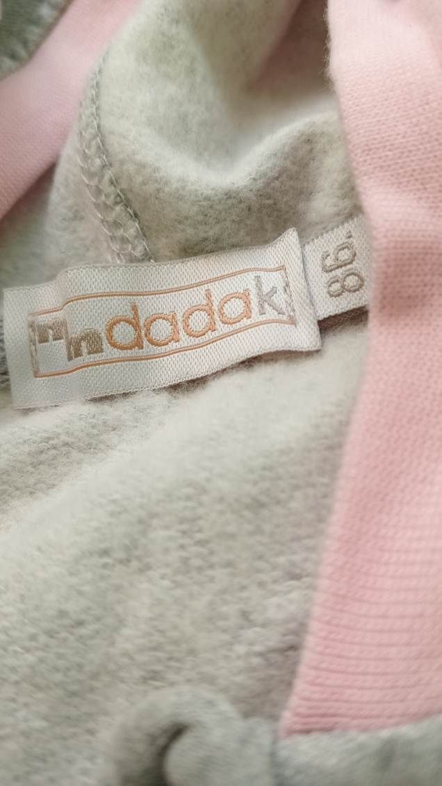 Bluza dziewcz.lekko ocieplana 86 cm