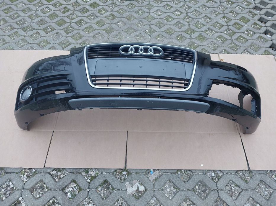 ZDERZAK PRZÓD AUDI A3 8P S LINE LIFT SPRYSKI ORYGINAŁ