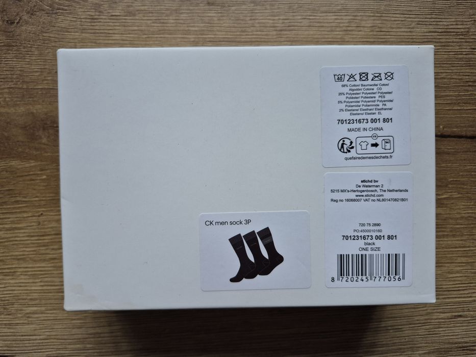 Skarpetki Męskie Zestaw Calvin Klein