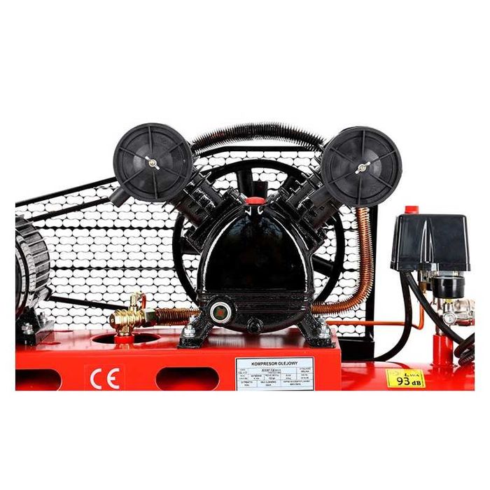 Kompresor Olejowy 200L KD407 sprężarka Nowy KraftDele Profesjonal 400v