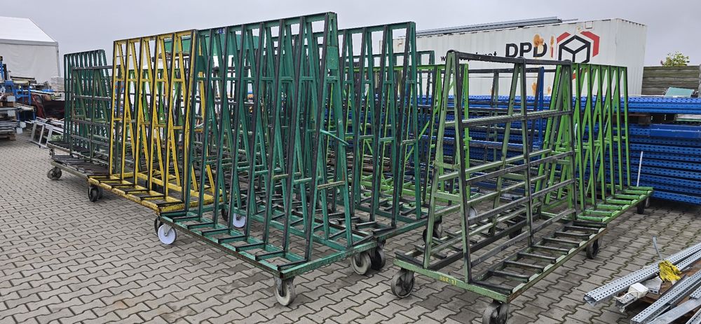 Stojak Transportowy do Szkła Okien Szyb płyt itp. ocynkowany